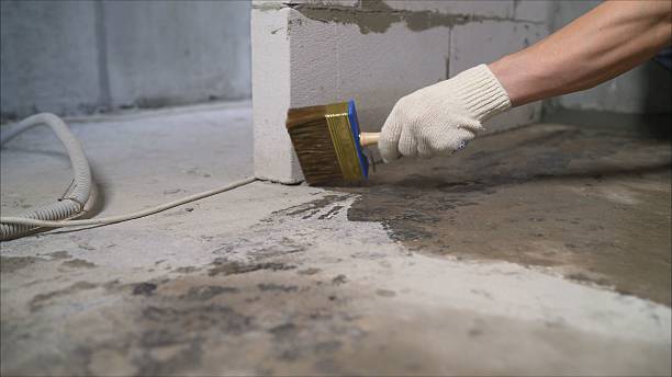 SJ Waterproofing Pros Exterior Waterproofing coverage map for Servia, IN and surrounding area